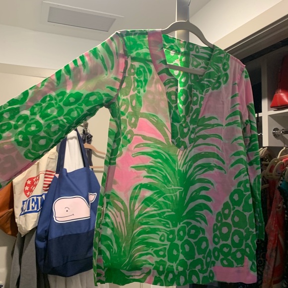 Lilly Pulitzer Pineapple Tunic - Picture 2 of 4